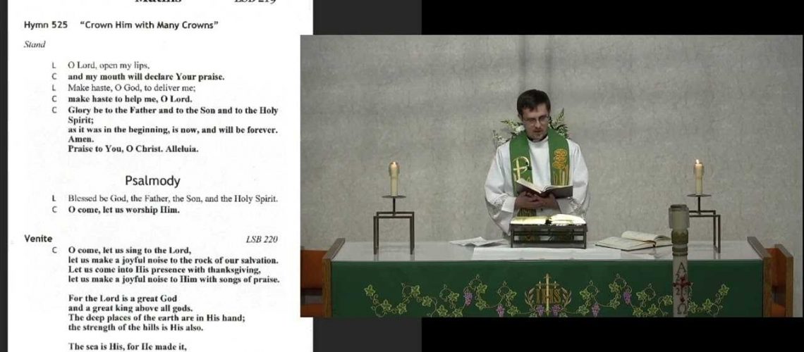 Video Thumbnail: 11-26-23 - Last Sunday of the Church Year