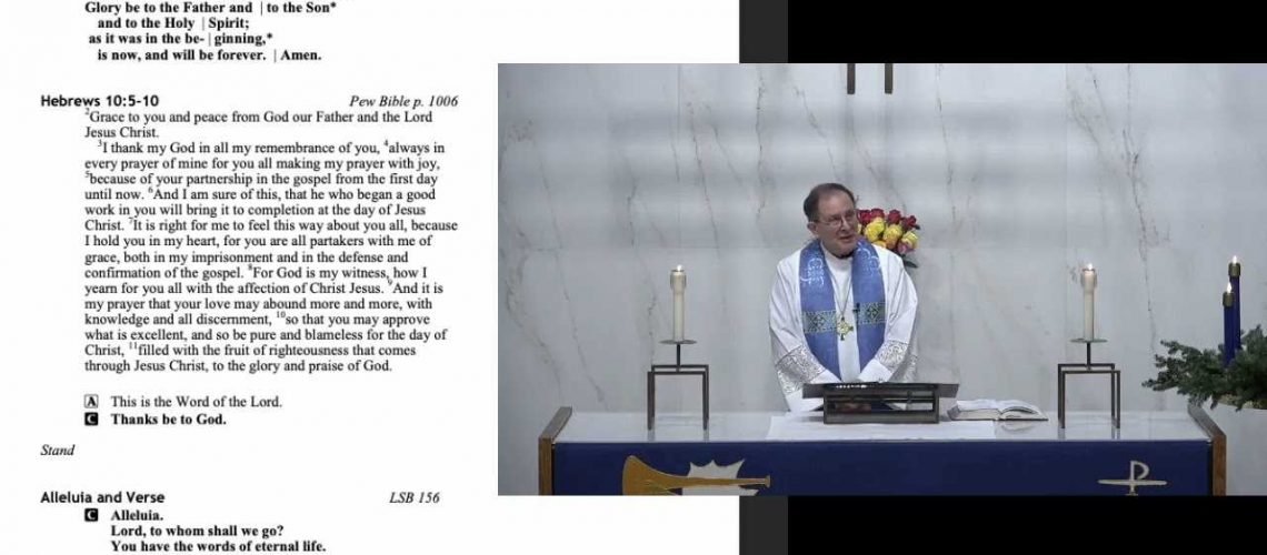 Video Thumbnail: 12-22-24 - Fourth Sunday in Advent