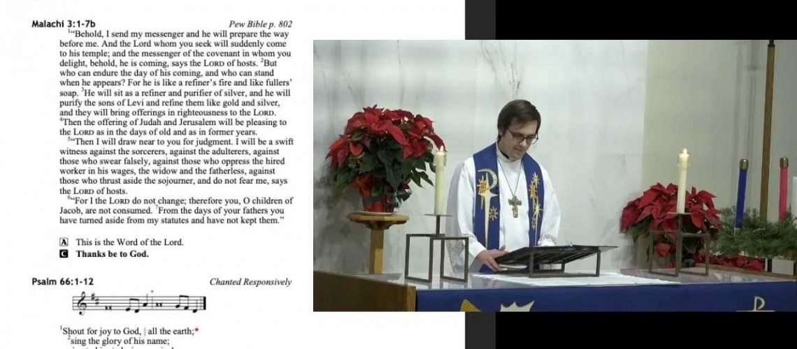 Video Thumbnail: 12-8-24 - Second Sunday of Advent