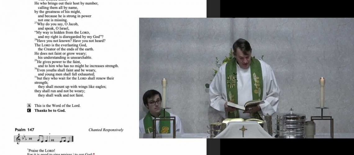Video Thumbnail: 2-4-24 - Fifth Sunday after the Epiphany