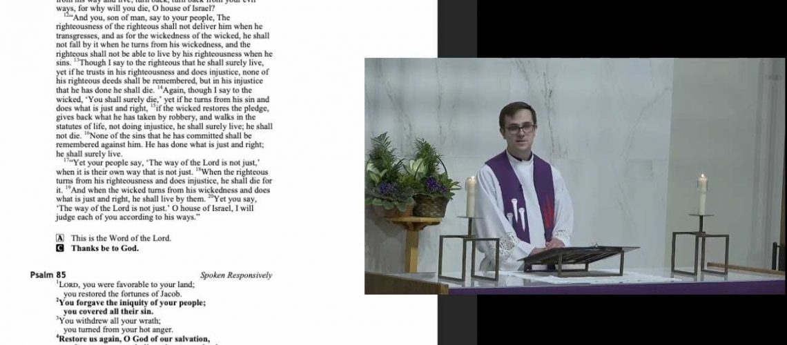 Video Thumbnail: 3-23-25 - Third Sunday in Lent
