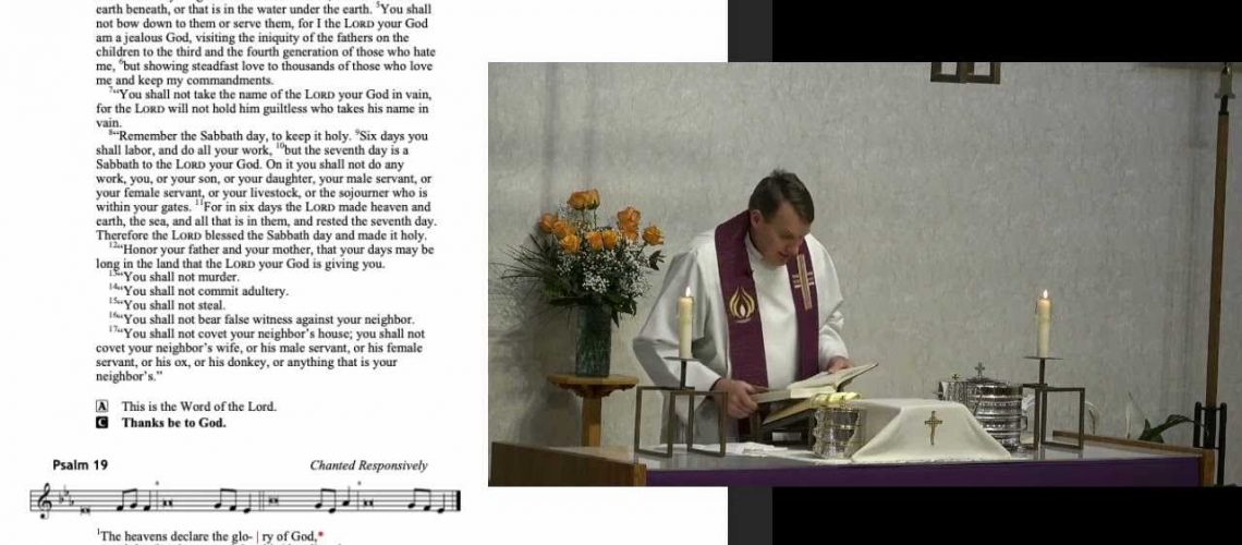 Video Thumbnail: 3-3-24 - Third Sunday in Lent