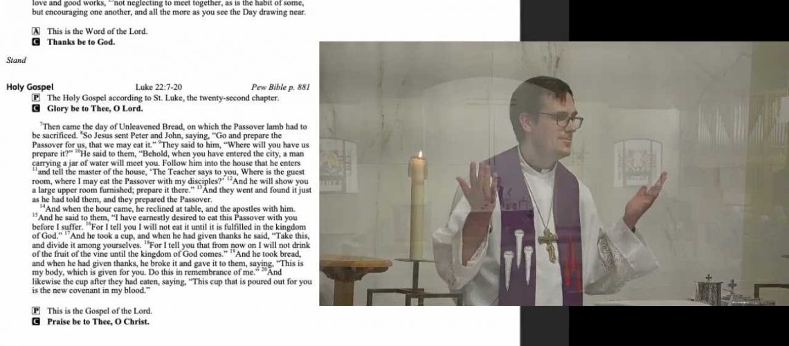 Video Thumbnail: 4-17-25 - Maundy Thursday