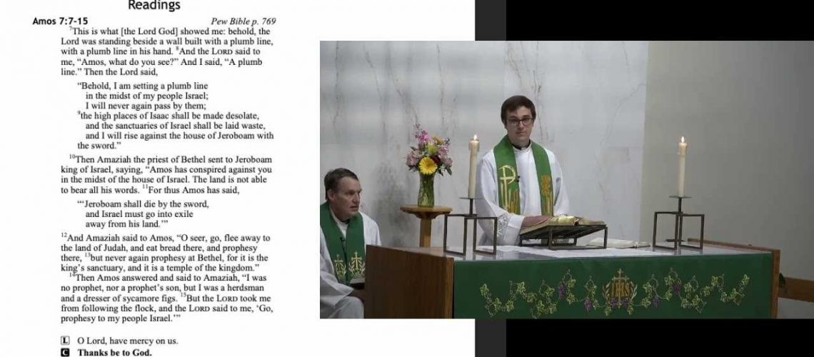 Video Thumbnail: 7-14-24 - Eighth Sunday After Pentecost