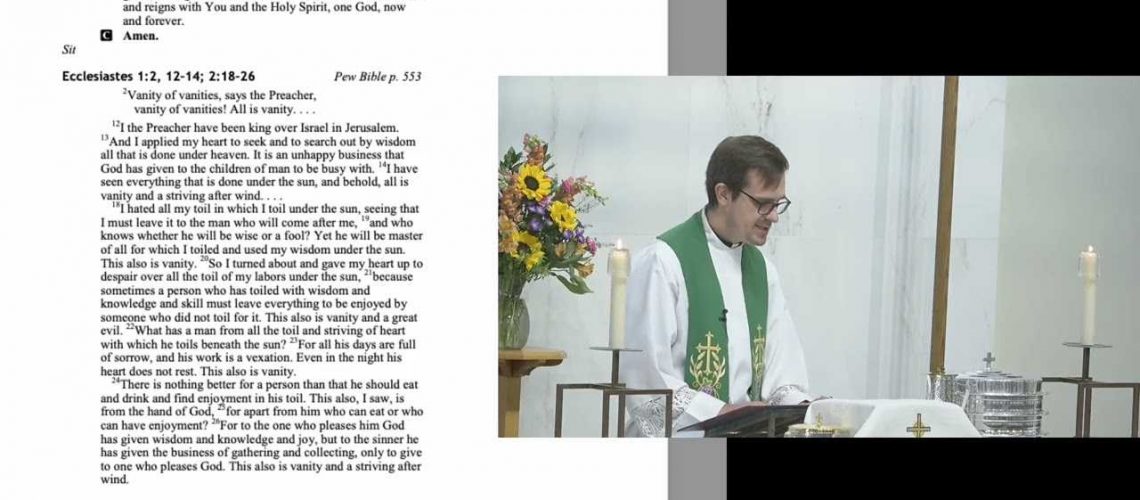 Video Thumbnail: 8-3-25 - Eighth Sunday after Pentecost
