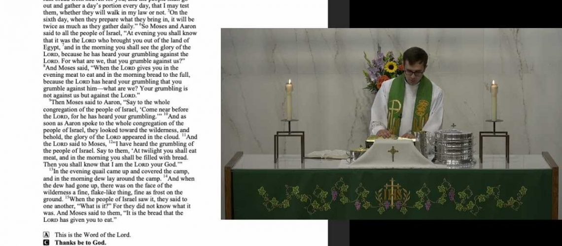 Video Thumbnail: 8-4-24 - Eleventh Sunday After Pentecost